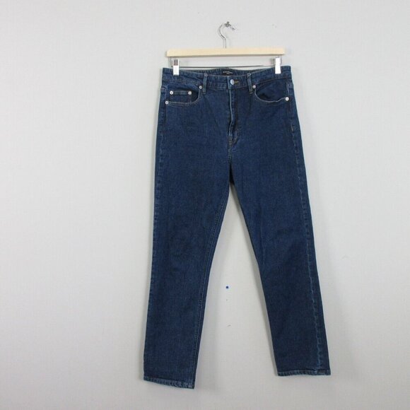 Club Monaco The High Rise Skinny Jeans Women's Size 29 Indigo Denim Travel 548 - Picture 1 of 13